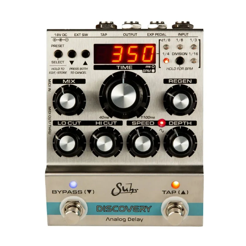 Suhr Discovery Analog Delay Guitar Effects Pedal