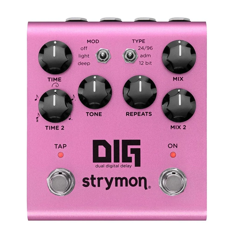 Strymon DIG 2 Dual Digital Delay Pedal
