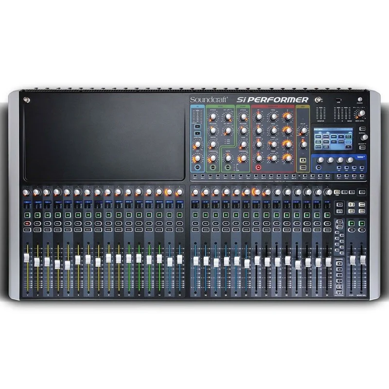 Soundcraft Si Performer 3 32-Input Digital Console w/ Automated Lighting Controller