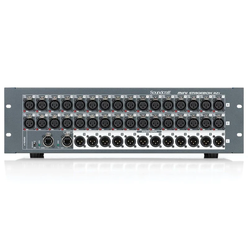 Soundcraft MSB32I Mini Compact Digital Stageboxes w/ Remote Controlled I/O