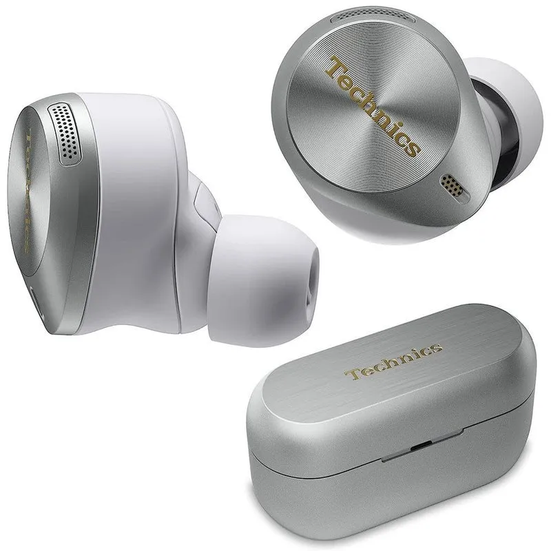 Technics AZ80 Flagship Noise Cancelling True Wireless Earbuds (Silver)