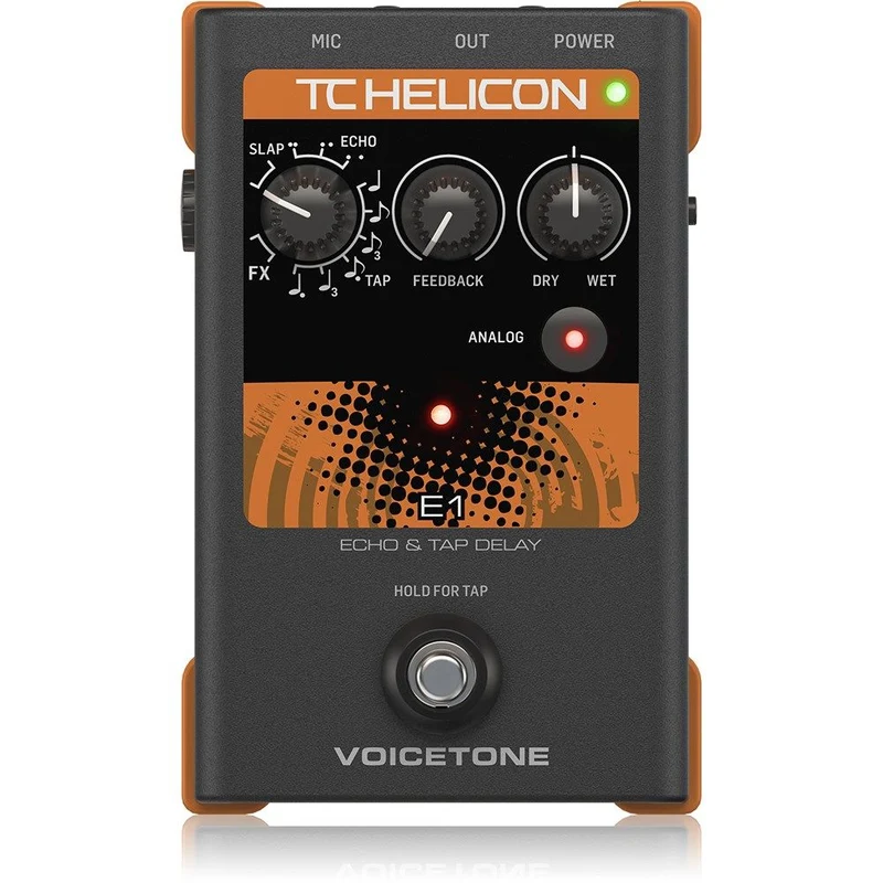 TC Helicon VoiceTone E1 Vocal Echo Effects