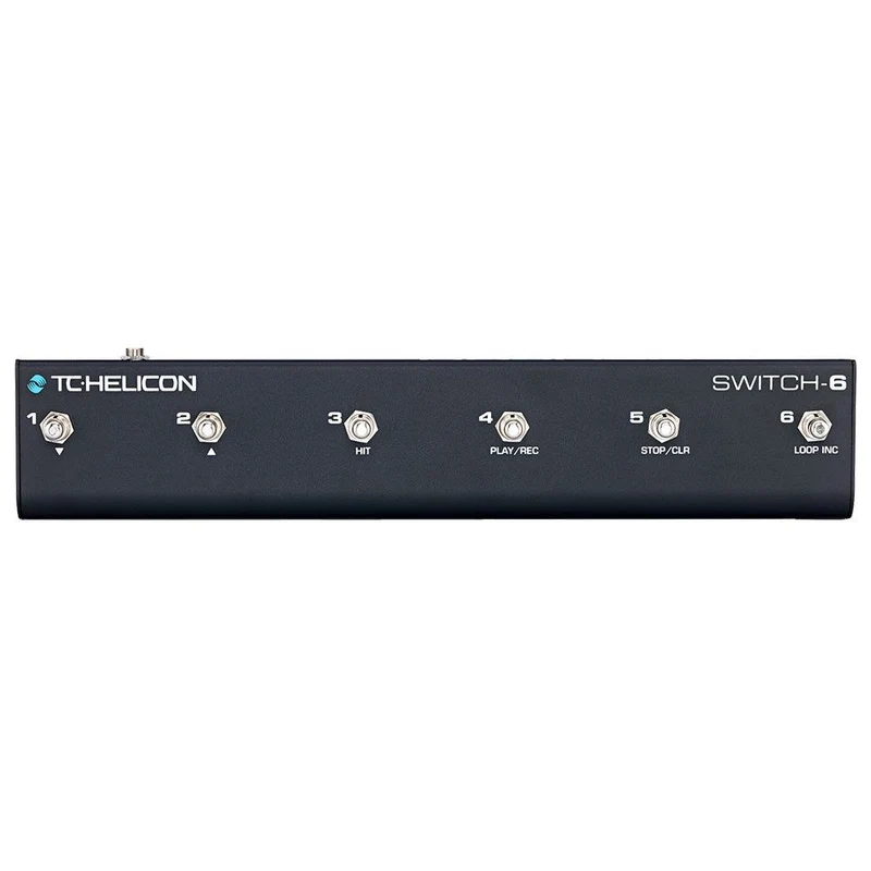 TC Helicon Switch-6 6-Button Footswitch for VoiceLive & Play Series FX Units