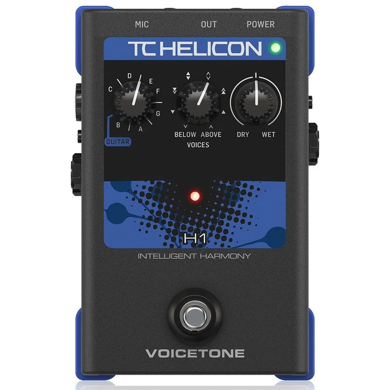 TC Helicon VoiceTone H1 Realistic Guitar Controlled Intelligent Harmony