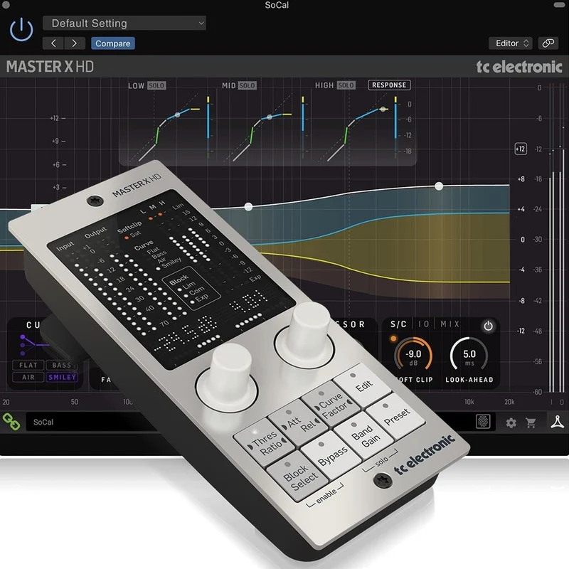 TC Electronic MASTER X HD Multiband Dynamics Plug-In w/ Desktop Interface