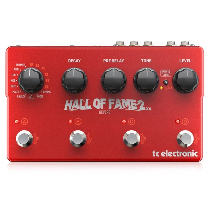 TC Electronic Hall of Fame 2 X4 Acclaimed Reverb Pedal
