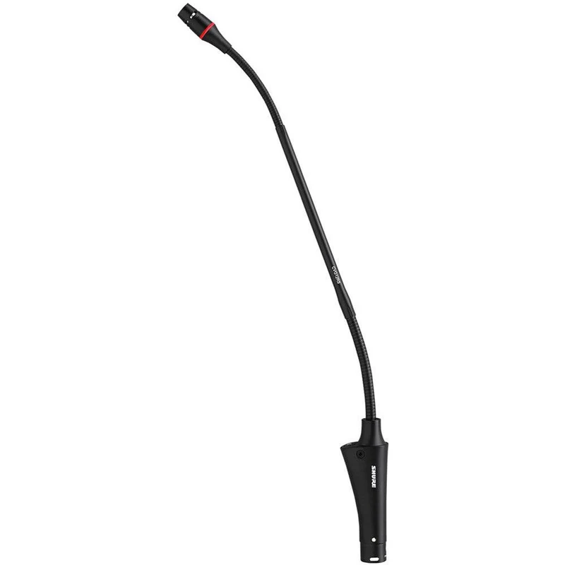 Shure CVG12RS-BC 12" Gooseneck Condenser Mic w/ Inline Preamp & Mute Switch