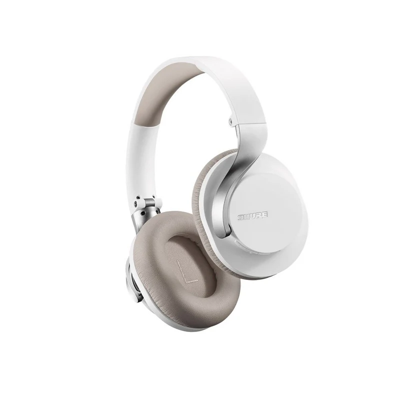 Shure Aonic 40 Wireless Noise Cancelling Headphones w/ Studio Quality Sound (White)