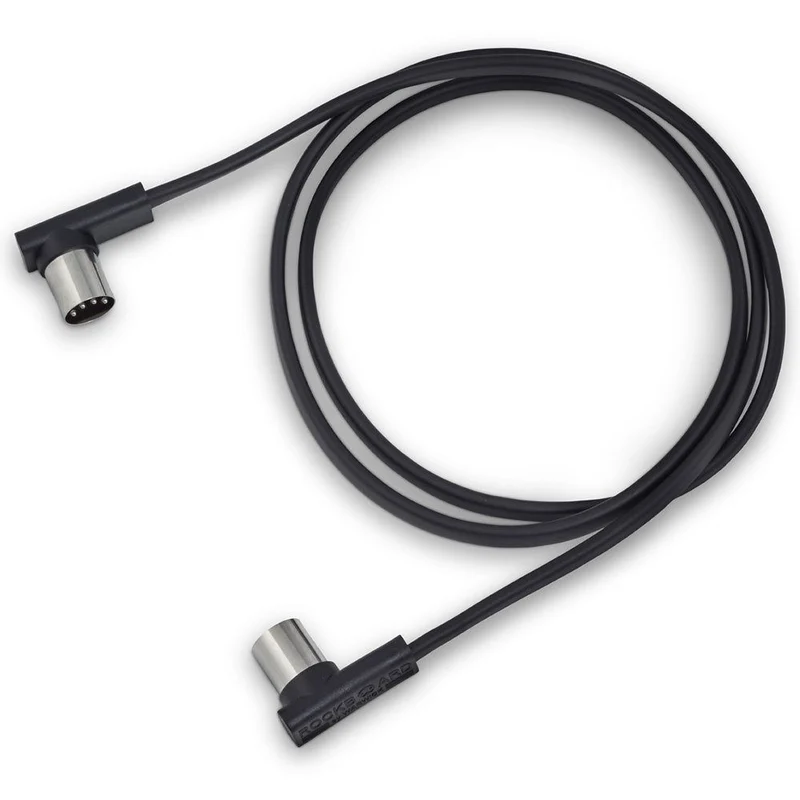 RockBoard Flat Patch Midi Cable 100cm Black