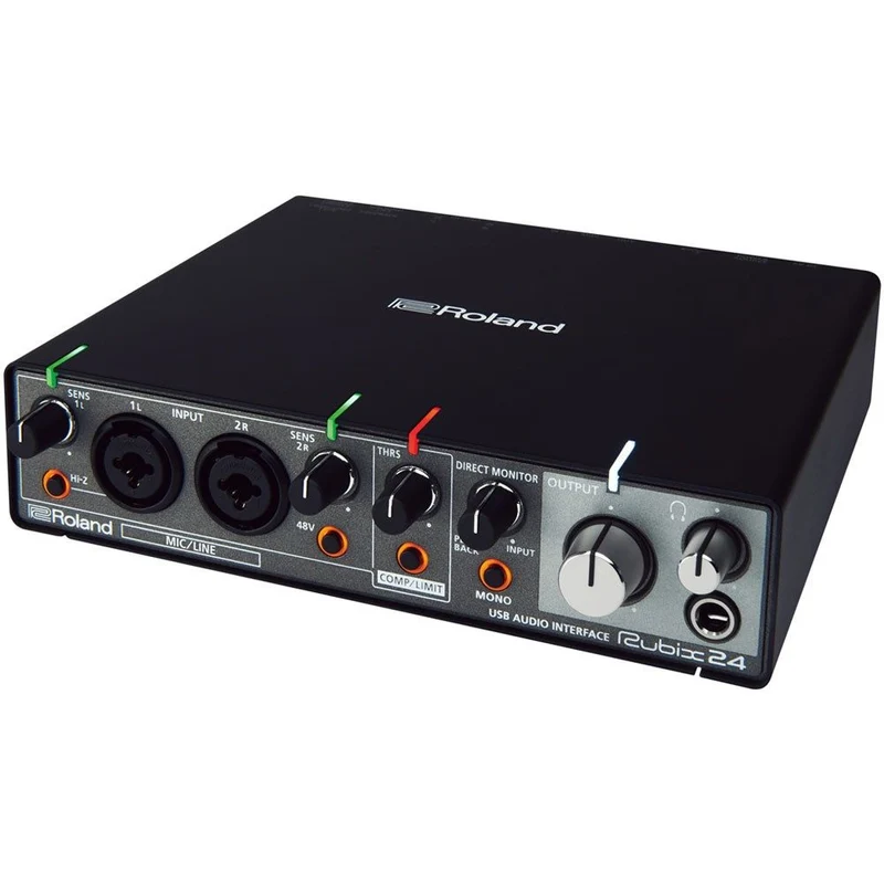 Roland Rubix 24 2-in/4-out High-Resolution USB Audio Interface for PC, Mac & iPad