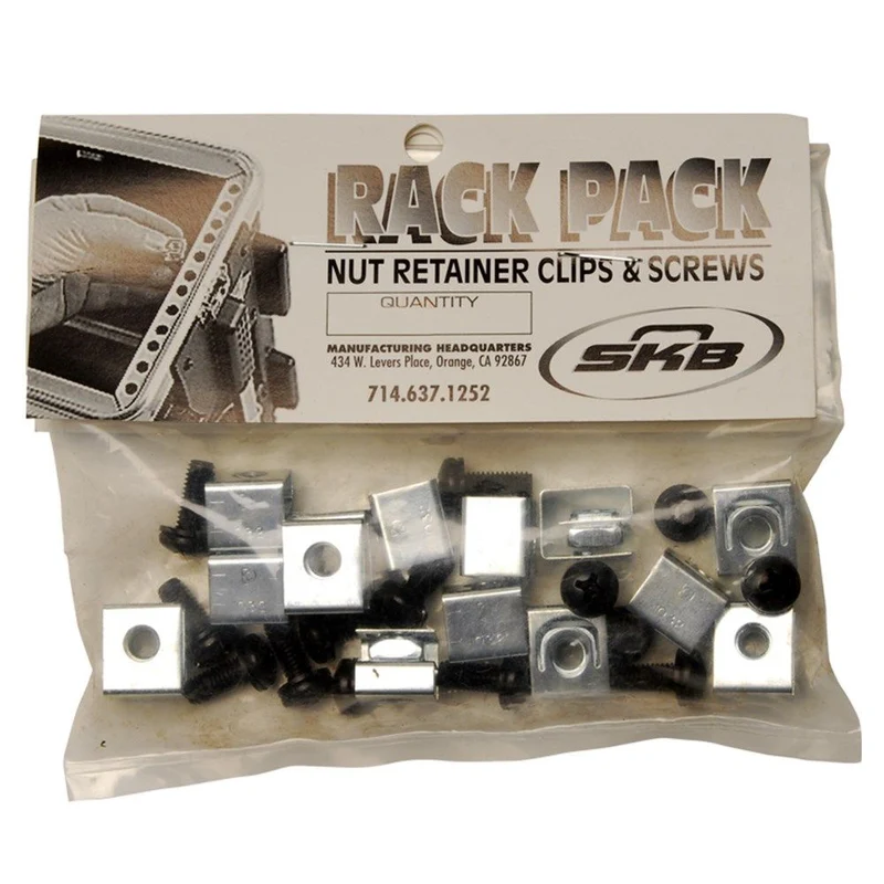 SKB 1SKB19-AC1 Rack Mount Hardware - Nuts & Bolts Kit (12 Pack)