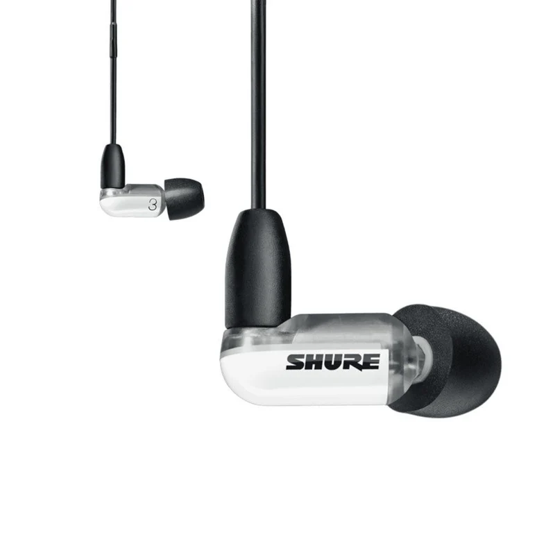Shure Aonic 3 Sound Isolating Earphones w/ Universal Cable (White)