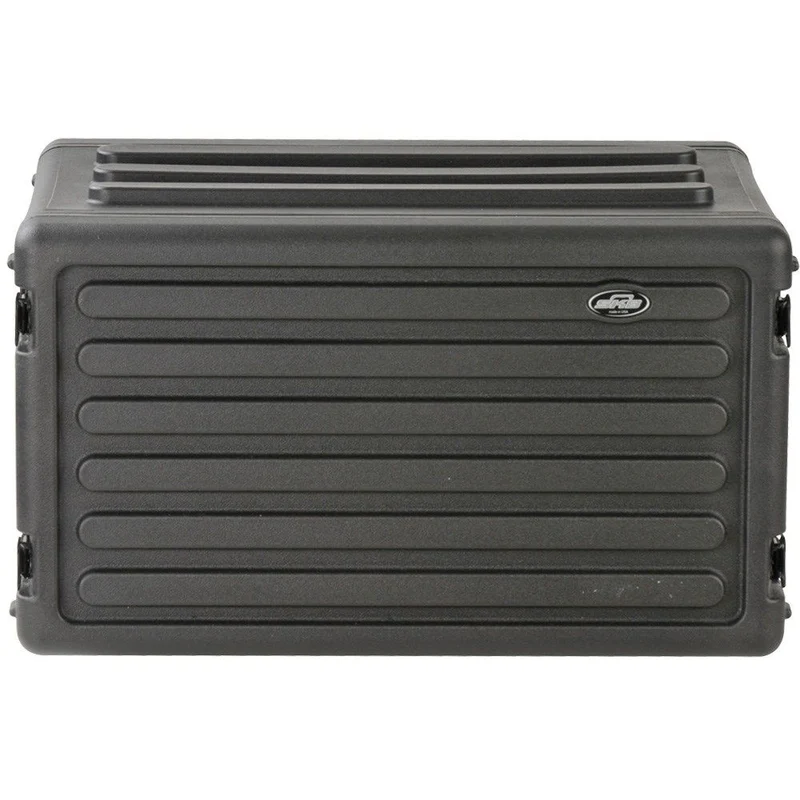 SKB 1SKB-R6S Roto-Moulded 6U Shallow Rack Case
