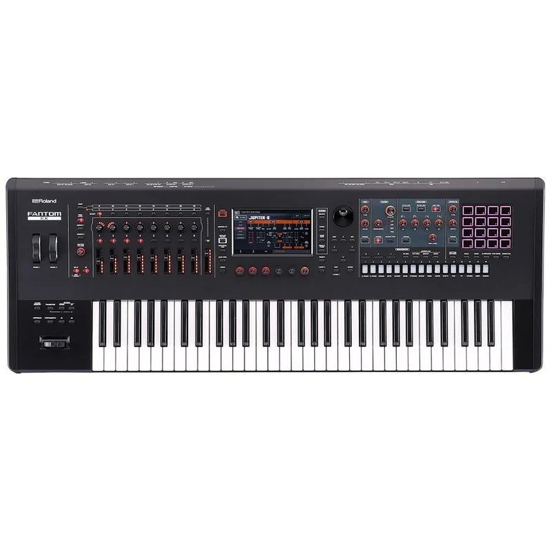 Roland Fantom 6 EX 61-Note Premium Semi-Weighted Keyboard Synthesiser w/ Aftertouch