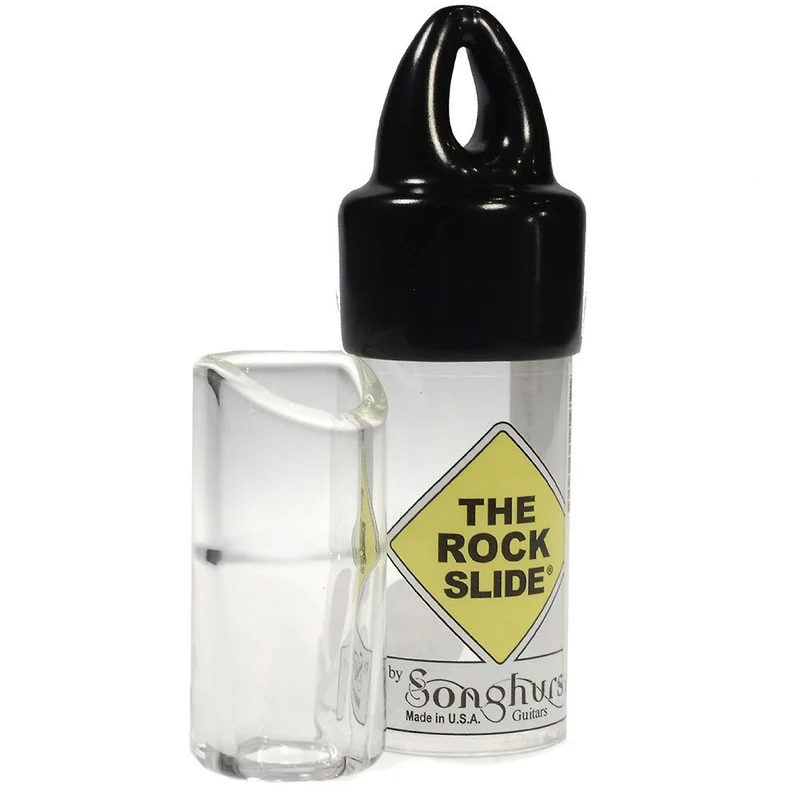 Rockslides GRS-SC Small Moulded Glass Guitar Slide Clear