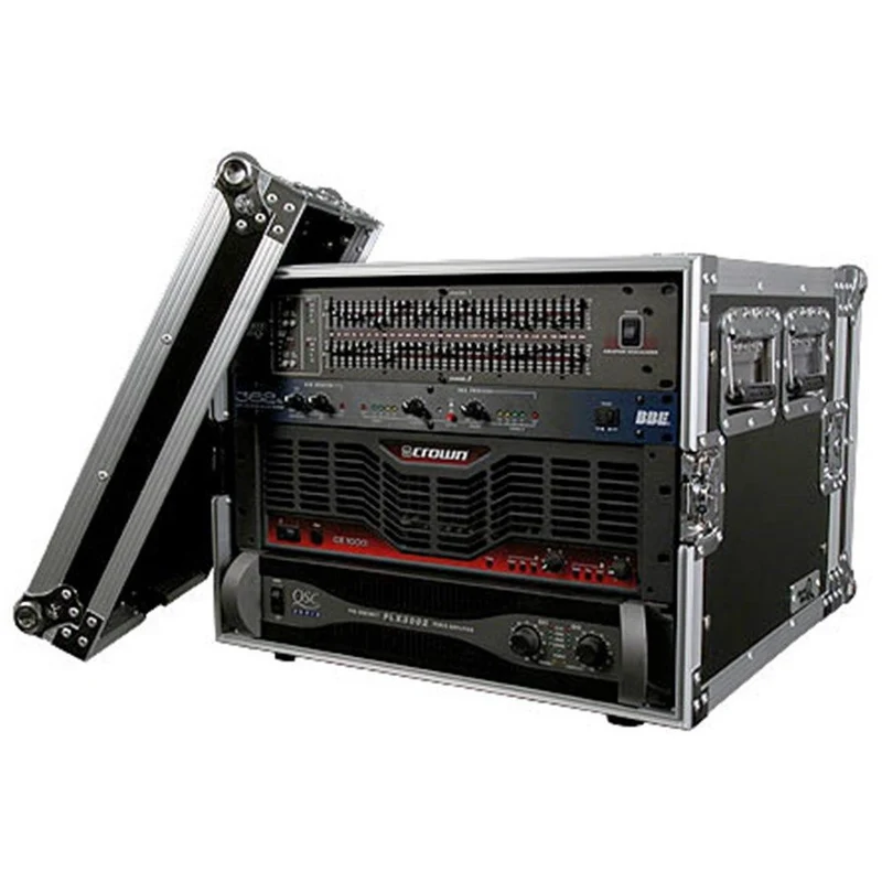 Road Ready RR8UAD 8U Amplifier Deluxe Case (18" Body Depth)