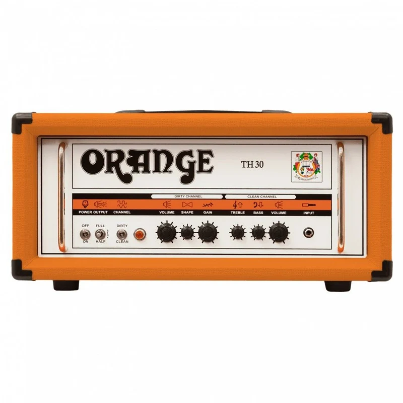 Orange TH30 Head Twin Channel All Valve Guitar Amp Head w/ Huge Tonal Range (30 Watts)
