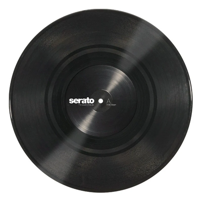 Serato 10" Standard Colour Control Vinyl PAIR (Black)