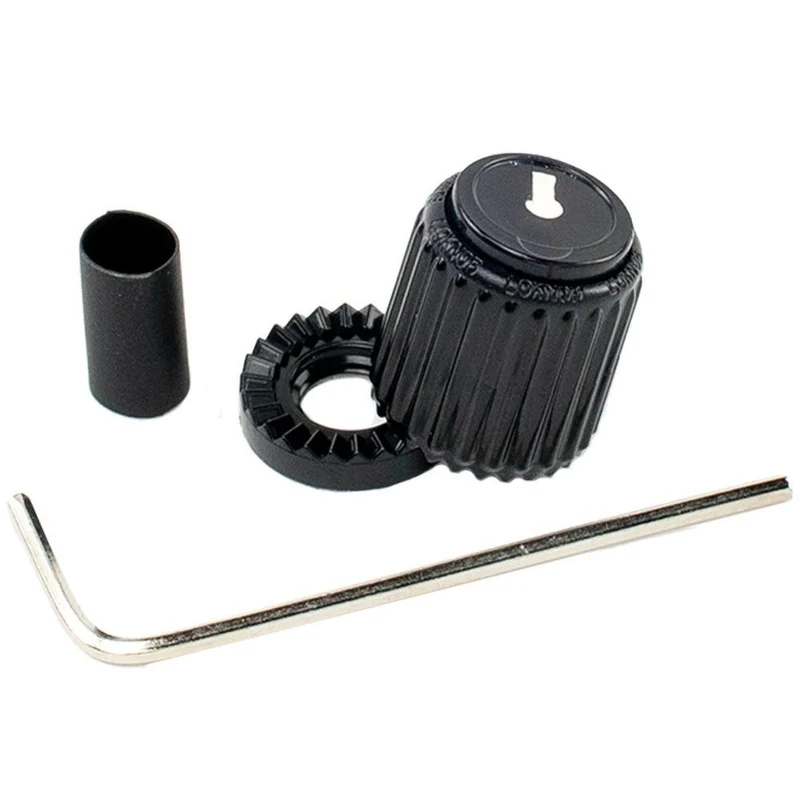 D'Addario LOKNOB (Small Black Plastic Knob)