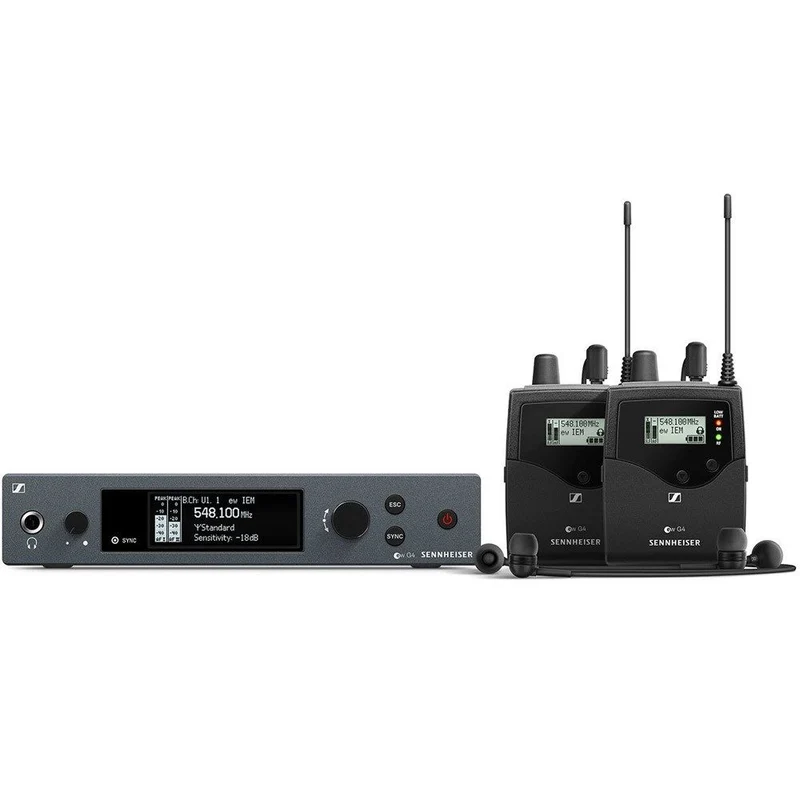 Sennheiser EW IEM G4 Twin In-Ear Wireless Monitoring System (Frequency Band B)