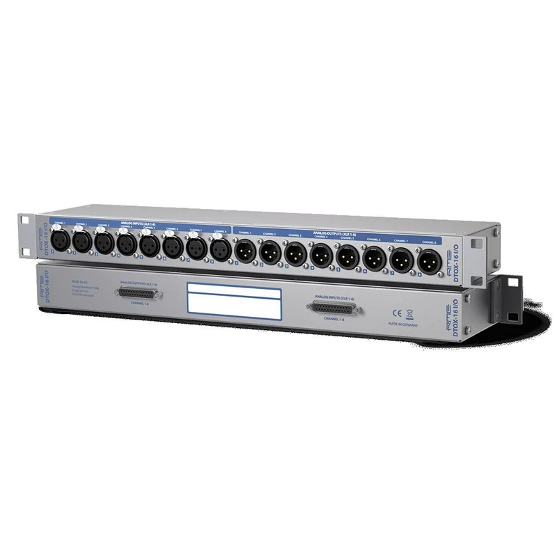 RME DTOX16i Universal Analog Breakout Box (16x XLR-In to 2x D-Sub)