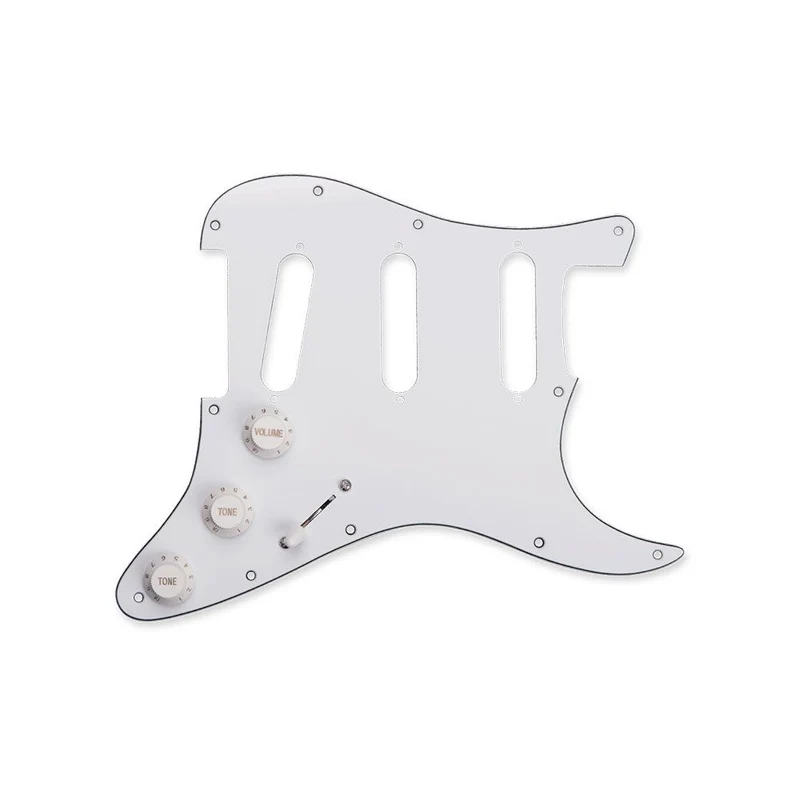 Seymour Duncan BYOP Pickguard for Strat Style Guitars (White)
