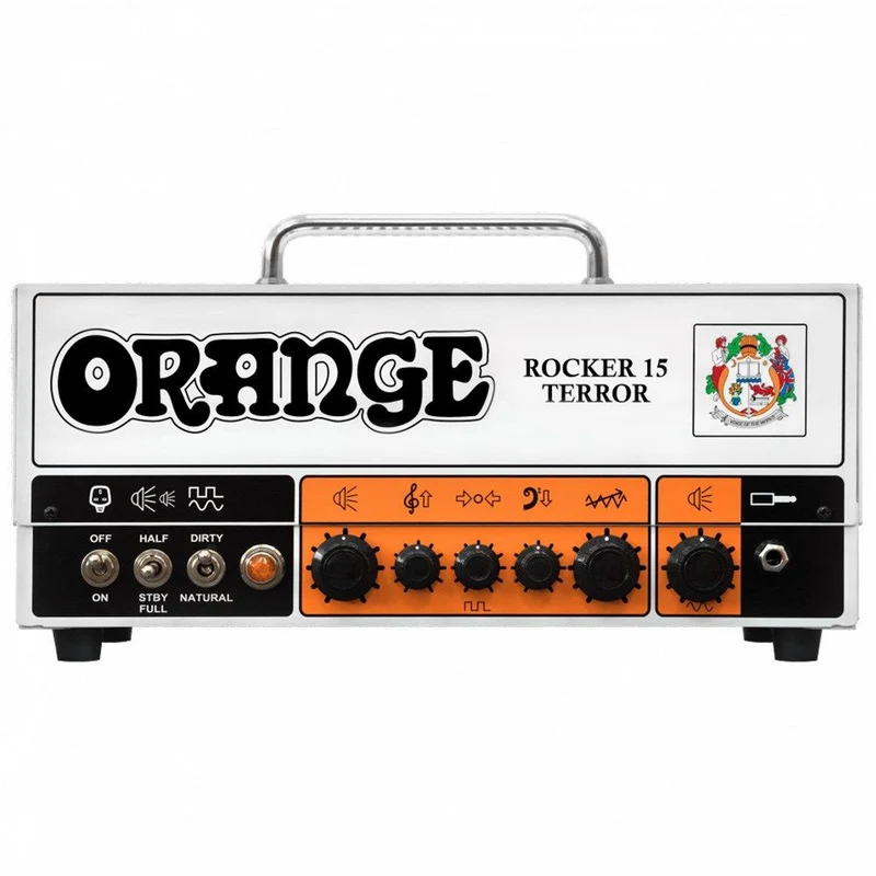 Orange Rocker 15 Terror All Valve Guitar Amp Head (15, 7, 1 or 0.5 Watts)