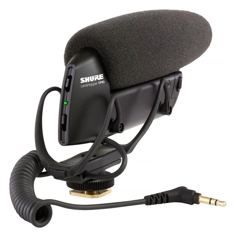 Shure VP83 LensHopper Camera Mount Condenser Mic DSLR & HD Camcorders