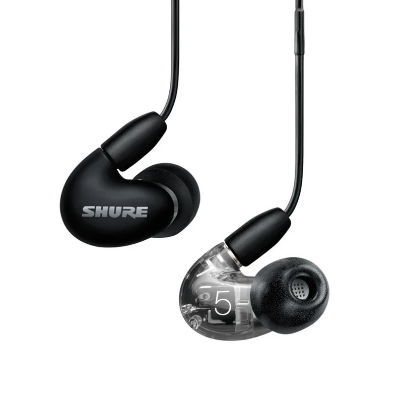 Shure Aonic 5 Sound Isolating Earphones w/ Universal Cable (Black)