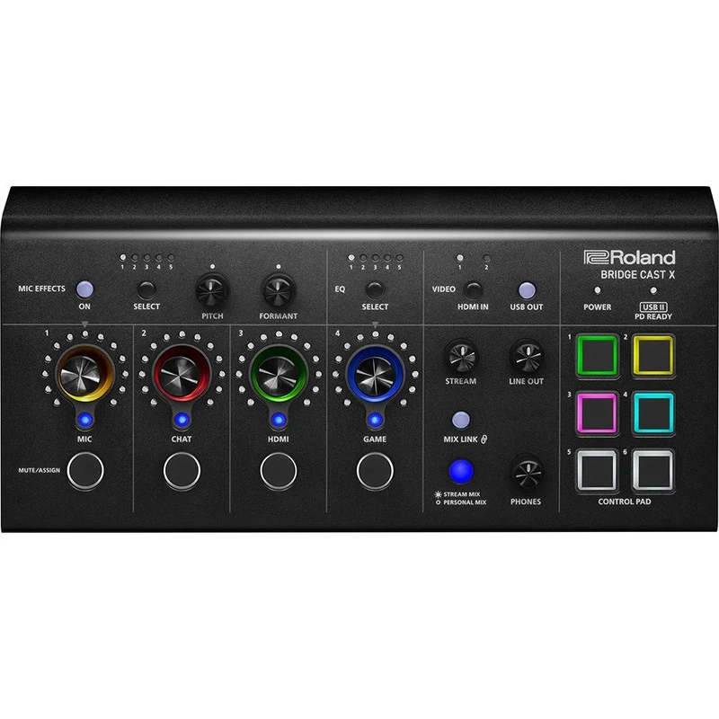 Roland Bridge Cast X Dual Bus Streaming Mixer & Video Capture