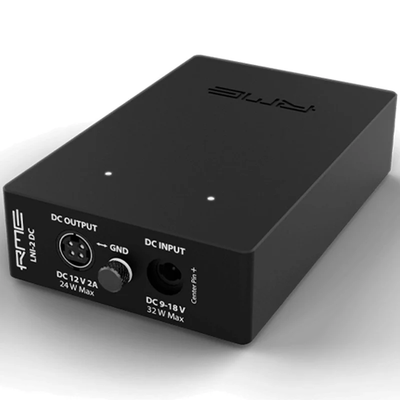 RME LNI-2 DC Low Noise Isolating DC Filter w/ 12V 2A DC Input & Output