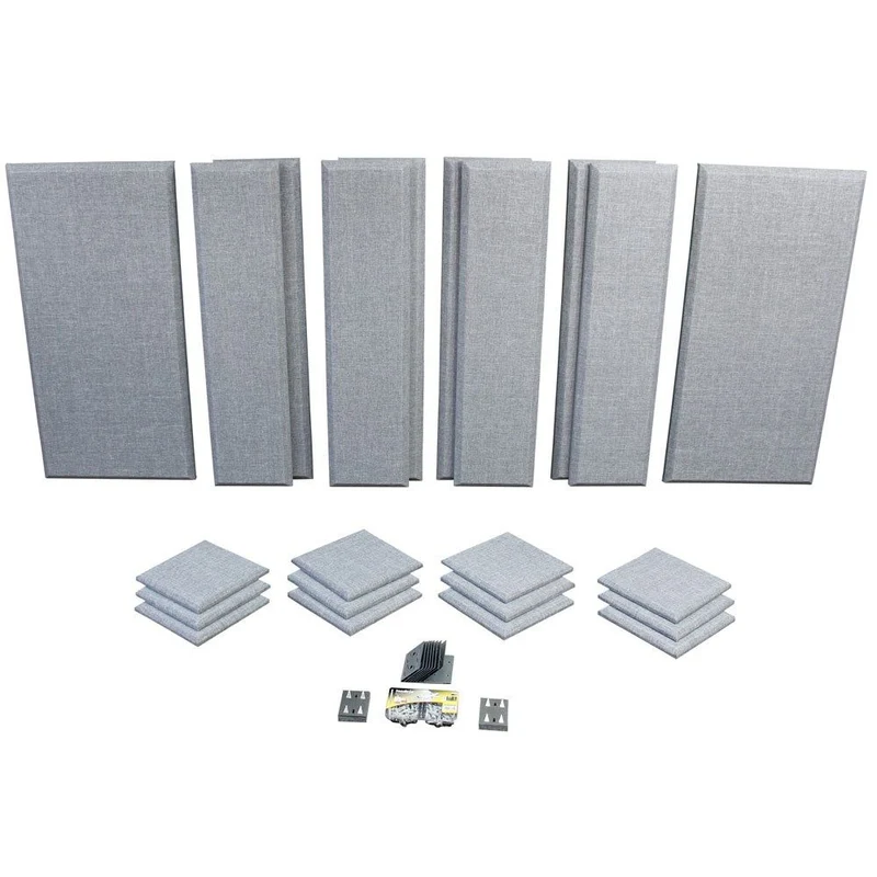 Primacoustic London 12 Kit- 12x Scatter Blocks 8x Columns 2 x Broadband Panels (Grey)