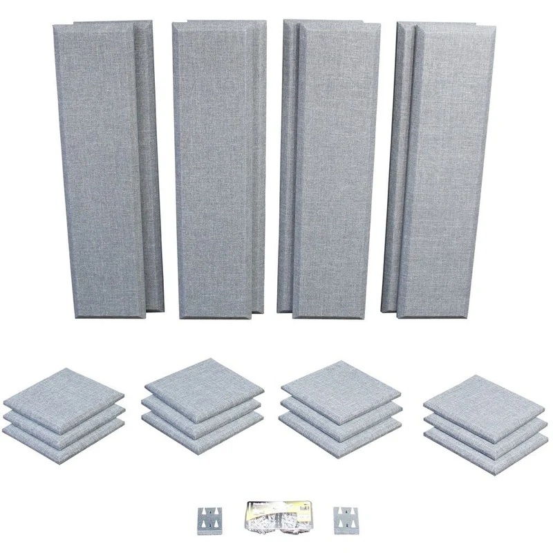 Primacoustic London 10 Room Kit 20-Pack-12 Scatter Blocks 8 Control Columns (Grey)