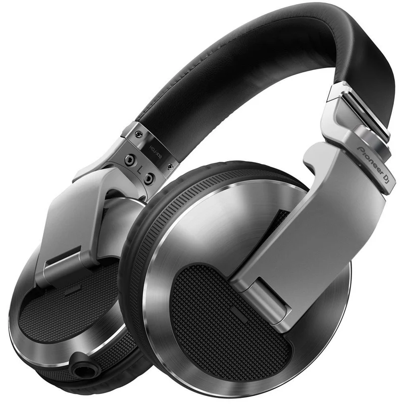 Pioneer HDJX10 Flagship Professional Over-Ear DJ Headphones (Silver)