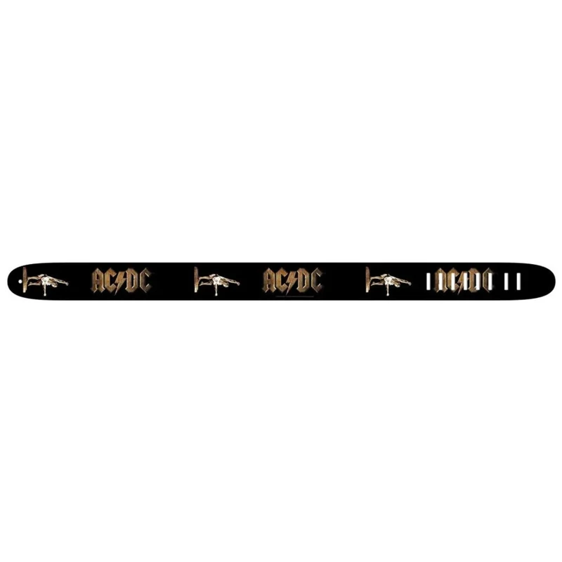 Perris PS6023 AC/DC Leather Guitar Strap