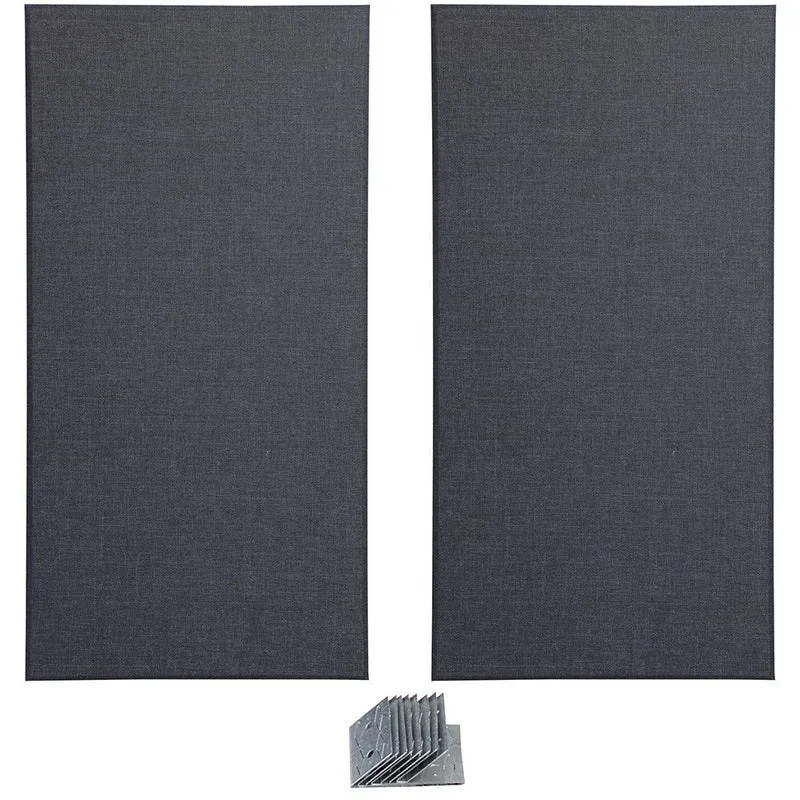 Primacoustic London Corner Bass Traps 24"x48"x2" Pair (Black)