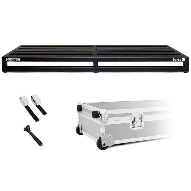 Pedaltrain Terra 42 Pedalboard with Tour Case with Wheels