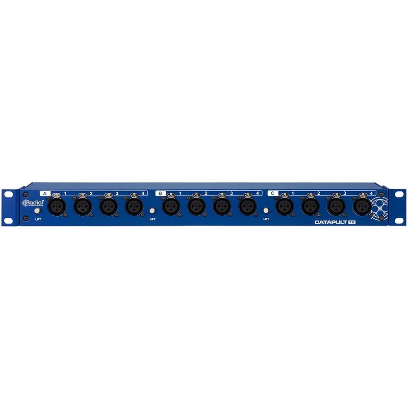 Radial Catapult TX Cat 5 Rack w/ 12 Balanced XLR Inputs