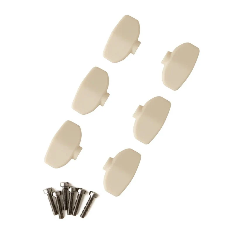 PRS Phase III Wing Tuner Buttons - Ivory (Set of 6)