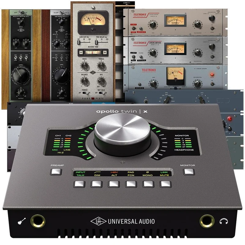 Universal Audio Apollo Twin X Duo HERITAGE EDITION USB Audio Interface w/ US$2.5k Plugins