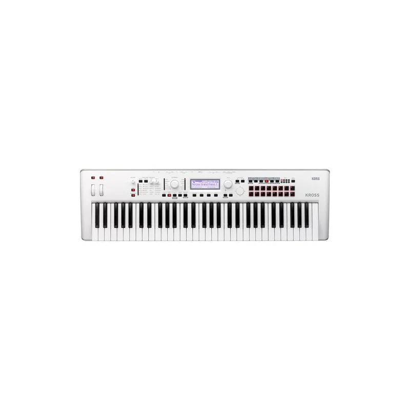 Korg Kross 2 61-Key Synthesizer Workstation (Ltd Edition White)