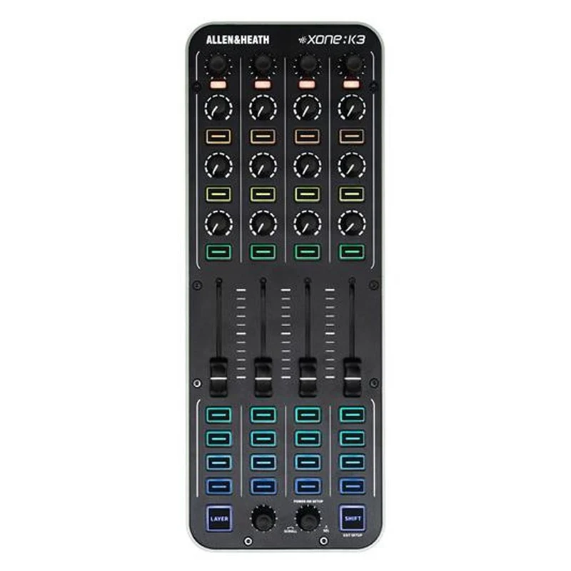 Allen & Heath Xone:K3 Universal DJ MIDI Controller w/ Faders, Pads & Encoders