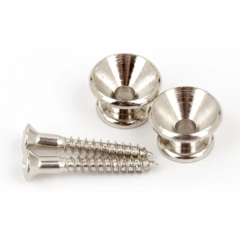 Fender Pure Vintage Strap Buttons - Set of 2 (Nickel)