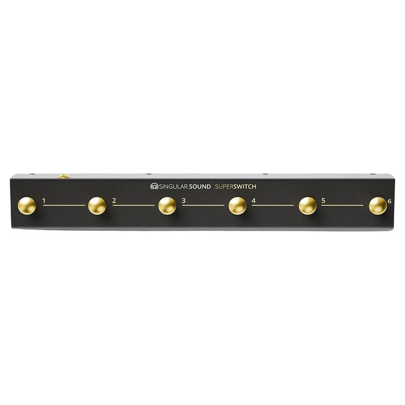 Singular Sound Superswitch 6-Button Footswitch for Aeros & BeatBuddy Pedals