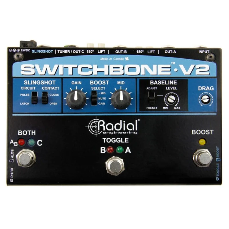 Radial Switchbone V2 Amp Switcher & Booster