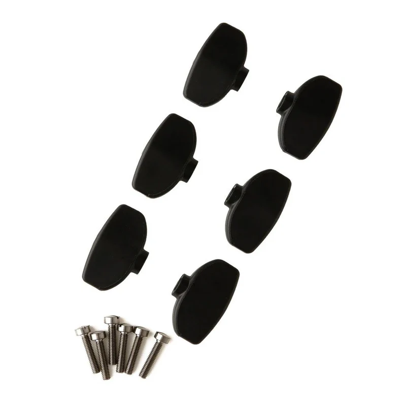 PRS Phase III Wing Tuner Buttons - Black (Set of 6)