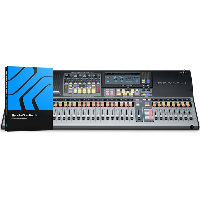 PreSonus StudioLive 64S 64-Ch Digital Mixer & USB Audio Interface w/ Motorised Faders