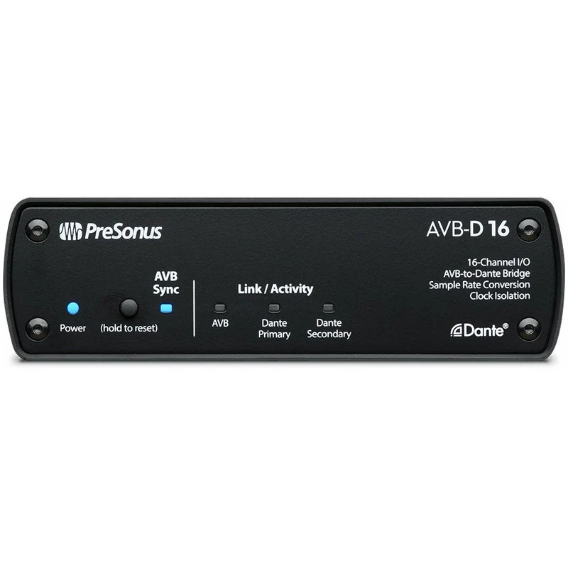 PreSonus AVB D16 16x16 AVB-to-Dante Bridge