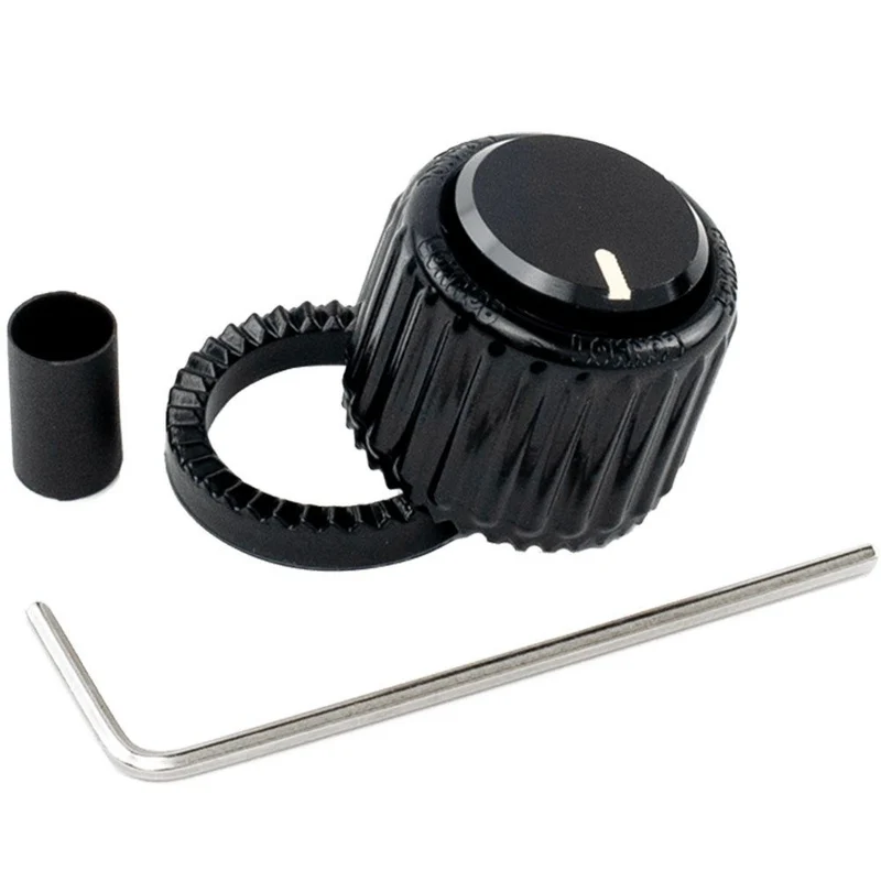 D'Addario LOKNOB (Large Black Plastic Knob)