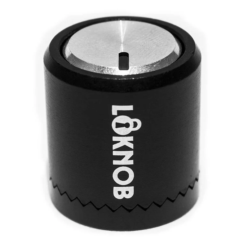 D'Addario LOKNOB Pro Large (Black/Silver)